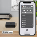 Streamer audio pour chaîne stéréo ASR002 AirPlay 2 Spotify Connect Wi-Fi Bluetooth Ethernet 24 bits 192 kHz
