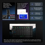 Stream Deck+ Console de Mixage Audio avec Touches LCD Boutons Rotatifs Ruban Tactile USB-C