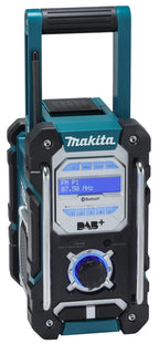 Radio de chantier DMR112 FM USB stéréo écran LCD alimentation par batterie 3,6 V 28,2 x 16,3 x 29,4 cm