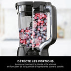 Mixeur multifonction 3 en 1 TB401EU 1200 W capacité 1,9 L 20 modes 10 vitesses avec bol robot et gobelet 680 ml
