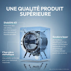 Lave-Linge Hublot EY 27SB7-S 7 kg 1200 tr/min 12 Programmes Départ Différé Classe Énergétique A Blanc 85 x 60 x 47 cm