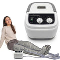 Appareil de pressothérapie pour jambes et pieds EDIC-0086 avec boucles de jambe et télécommande