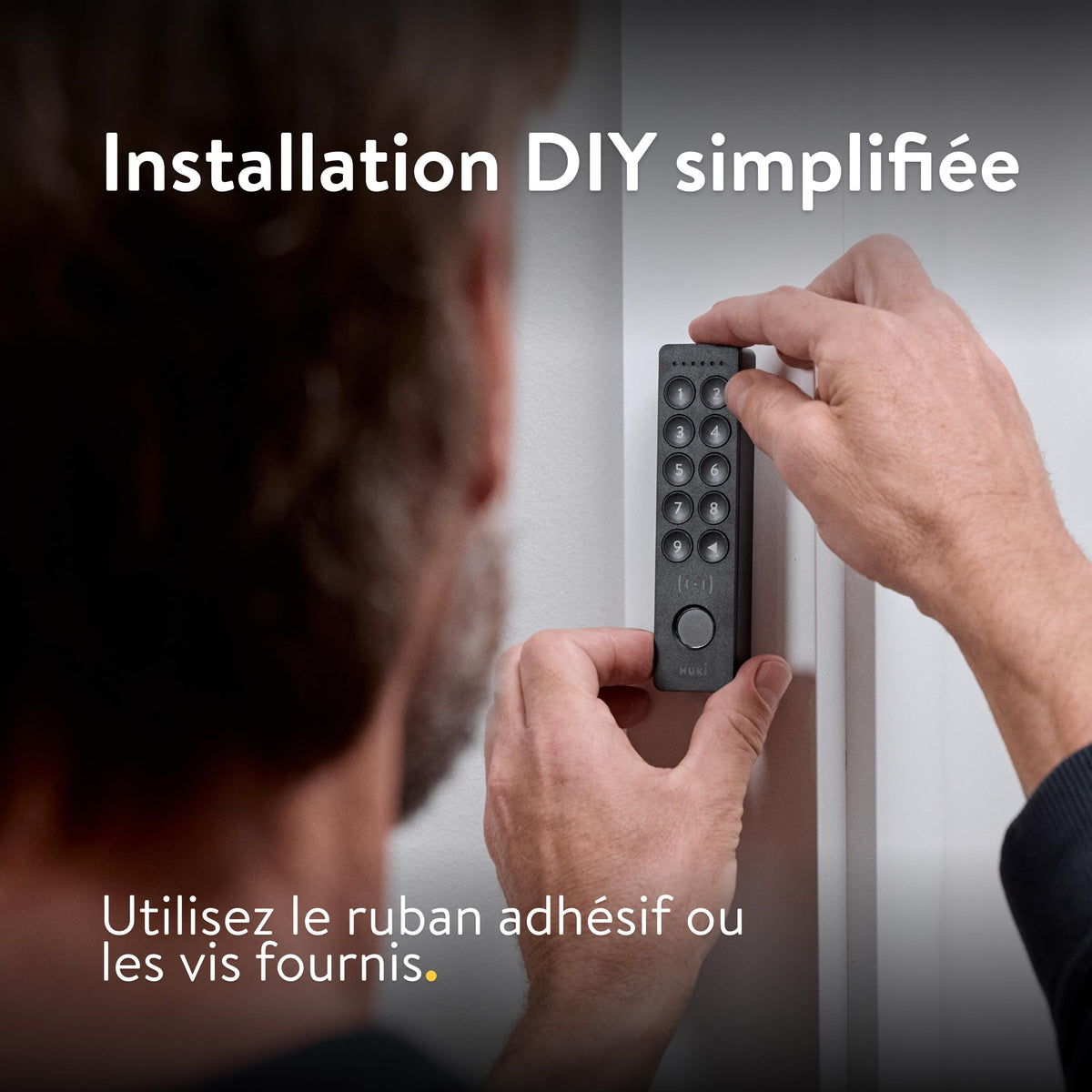 Clavier pour serrure connectée Keypad 2 NFC 2026 Bluetooth déverrouillage par NFC empreinte digitale ou code IP54