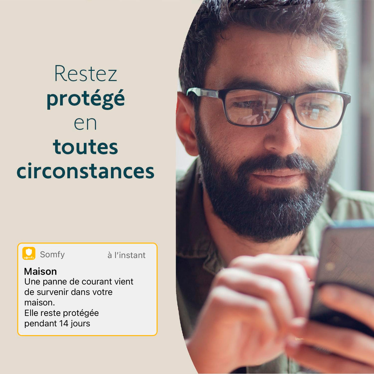 Alarme Maison Connectée 1875255 WiFi Détection de Mouvement 112 dB 2 Sirènes 3 Détecteurs IntelliTAG 3 Badges Clavier Centrale
