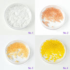 Perles de rocaille en verre brillant 3 mm, 550 pièces transparentes pour bijoux