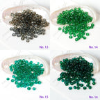 Perles de rocaille en verre teinté 4 mm 240 pièces pour fabrication de bijoux accessoires