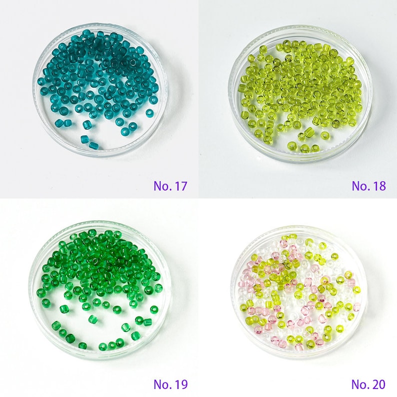 Perles de rocaille en verre brillant 3 mm, 550 pièces transparentes pour bijoux