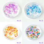 Perles de rocaille en verre brillant 3 mm, 550 pièces transparentes pour bijoux