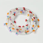 Perles de rocaille en verre brillant 3 mm, 550 pièces transparentes pour bijoux