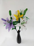 Lys Perlé Artificiel 53 cm Décoration Florale