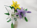 Lys Perlé Artificiel 53 cm Décoration Florale