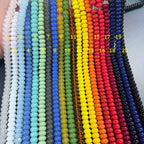 Perles Rondelles en Verre Cristal 8 mm – 40 cm Fil