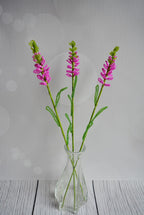 Bruyère artificielle en perles, lot de 3 brins, hauteur 30 cm, fleurs artificielles