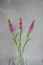 Bruyère artificielle en perles, lot de 3 brins, hauteur 30 cm, fleurs artificielles