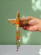 Bijou attrape-soleil colibri en perles
