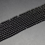 Perles rondes en pierres précieuses naturelles 3 mm, 15 pouces, pour fabrication de bijoux