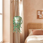 Attrape-soleil suspendu en perles de cristal, décoration de fenêtre bohème 30,5 cm
